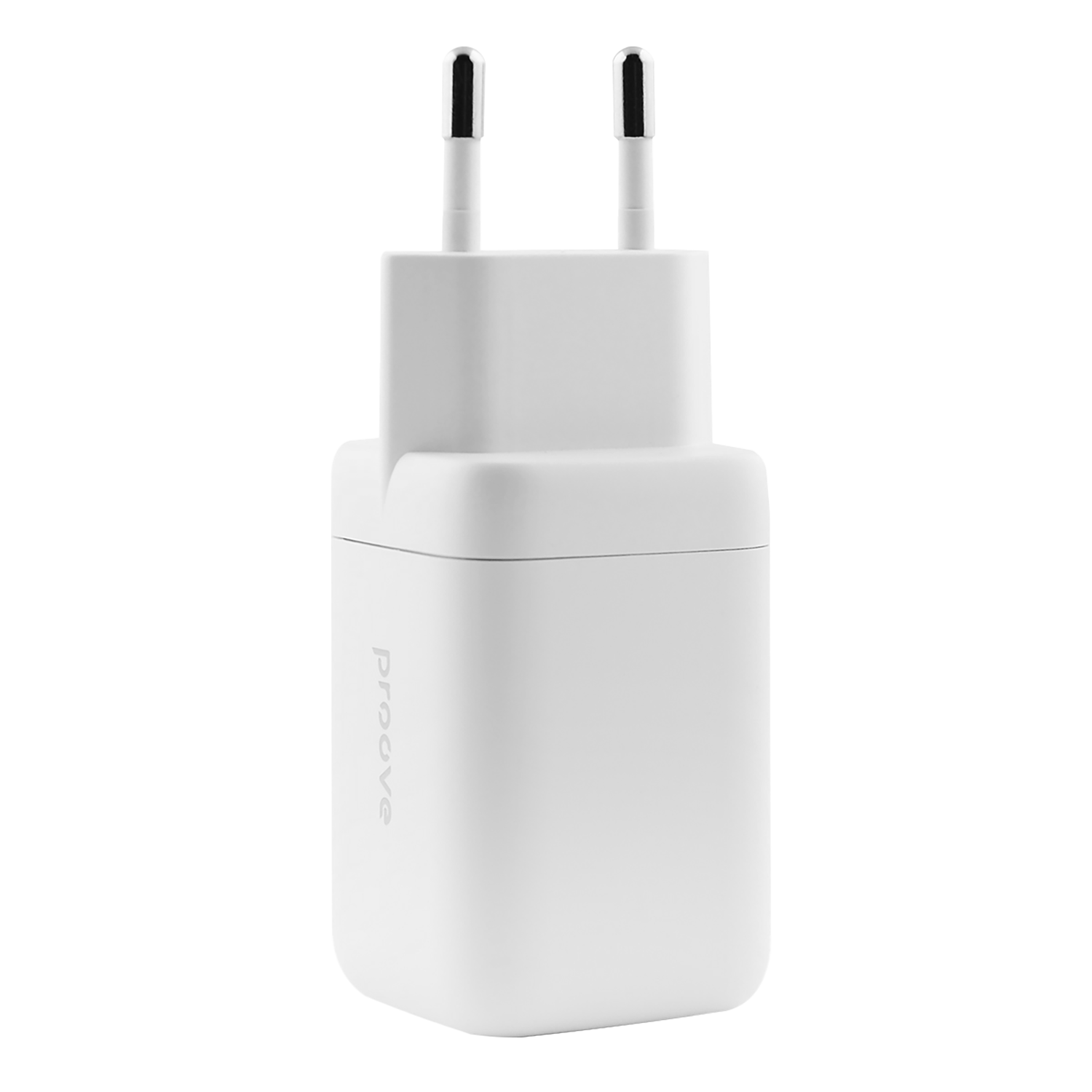 Karikues muri Proove Silicone Power, 40W, me 2×Type-C, i bardhë