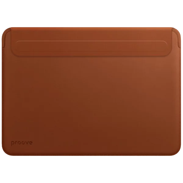 Mbështjellëse Leather Sleeve për MacBook Proove 13.6″ / 14.2″, kafe