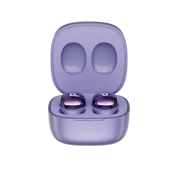 Dëgjuse wireless Proove Charm TWS, touch-control, me aplikacion, vjollce
