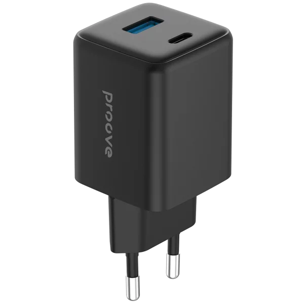 Karikues muri Proove Pocket, 45W, me USB dhe Type-C, i zi