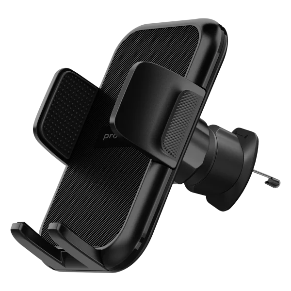 Mbajtëse për telefon Proove Alpha, për ventilim makine, 4.7″–6.9″, e zezë